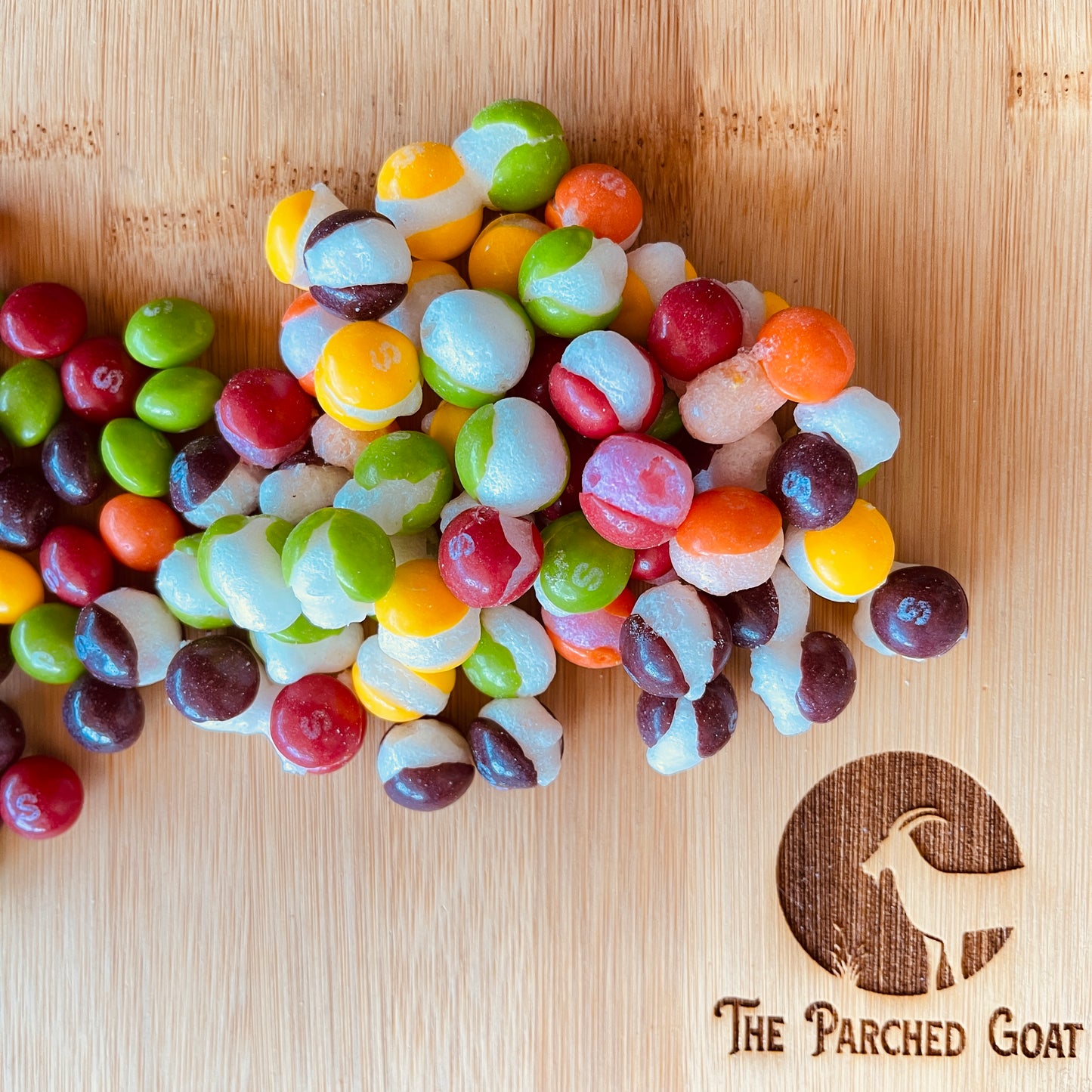 These crunchy freeze dried candies are made with the original candy