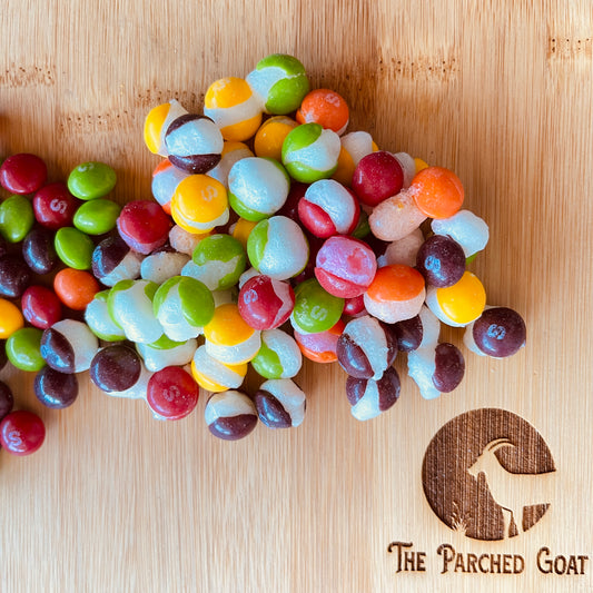 These crunchy freeze dried candies are made with the original candy